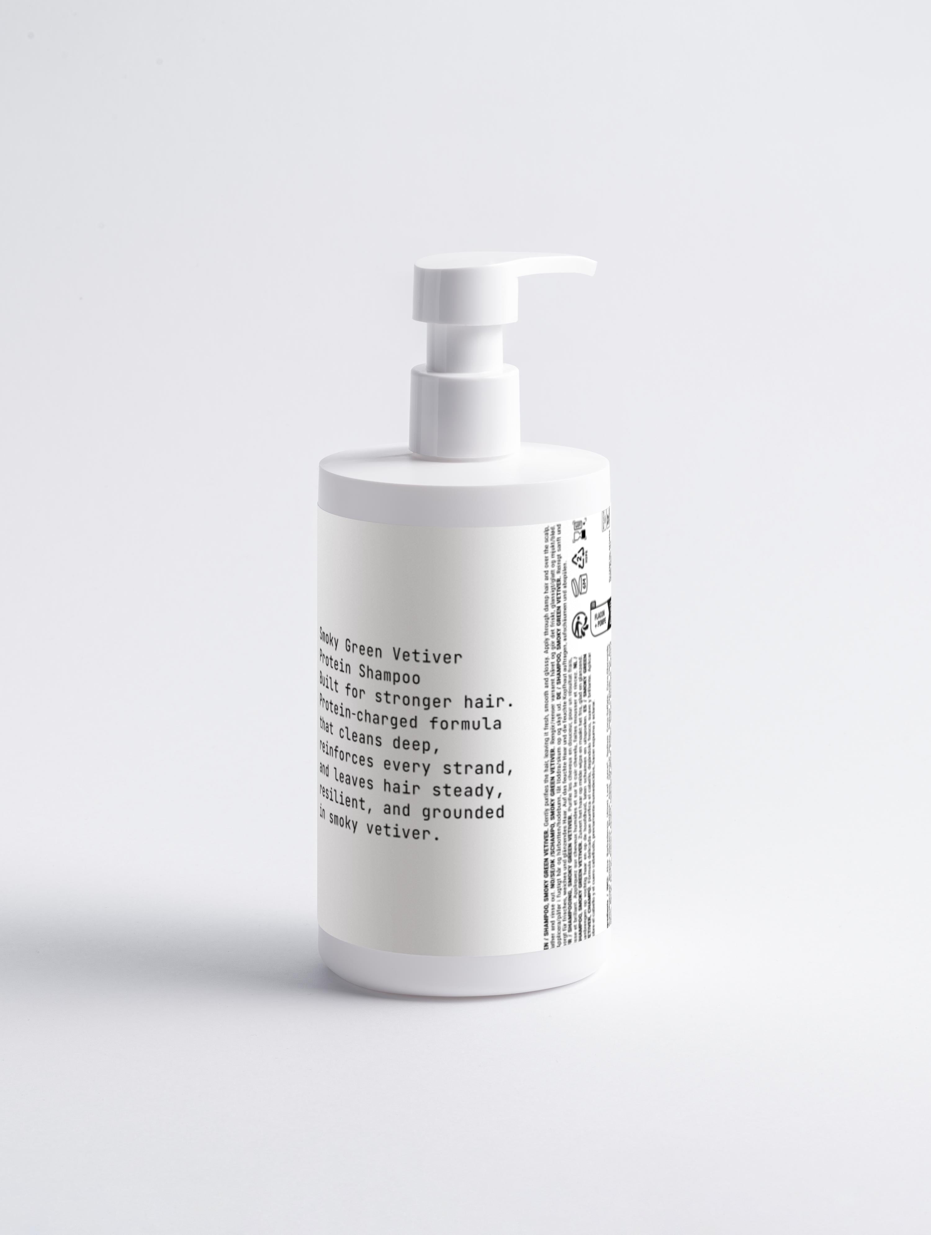 Protein Shampoo, Smoky Green Vetiver