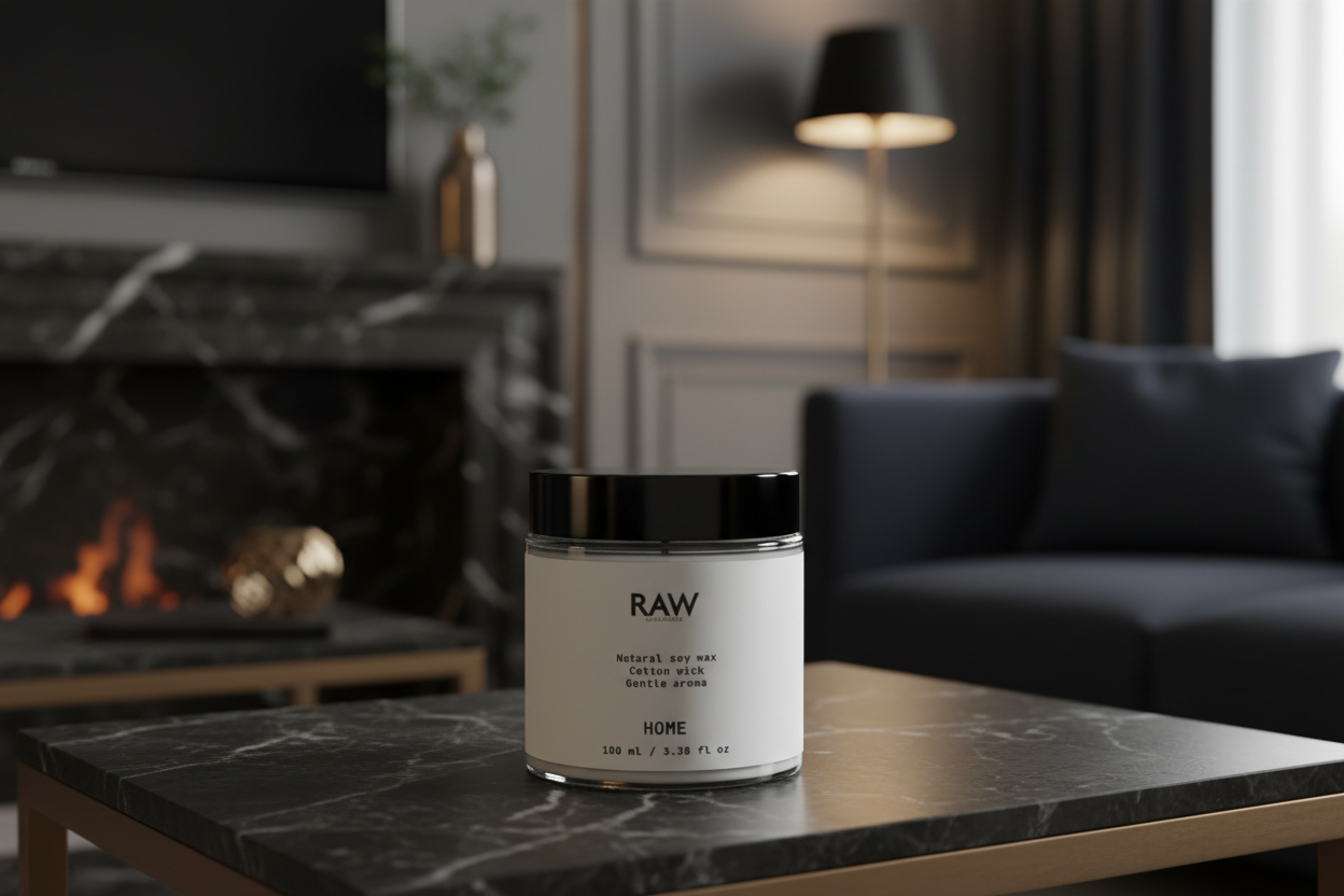 Soy Wax Candle, Heather